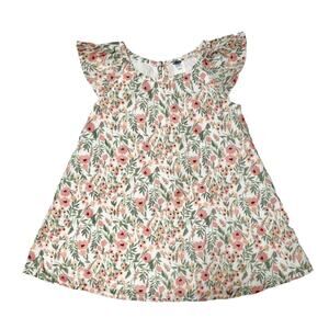 Old Navy Gauze Floral Dress Size 12-18m